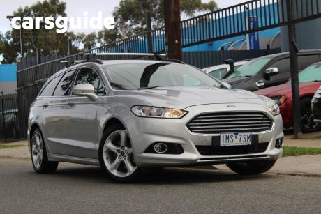 Silver 2018 Ford Mondeo Wagon Trend Tdci