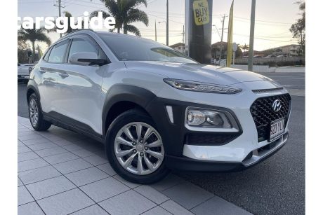 White 2018 Hyundai Kona Wagon GO (fwd)