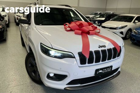 White 2021 Jeep Cherokee Wagon 80TH Anniversary Special Edtn