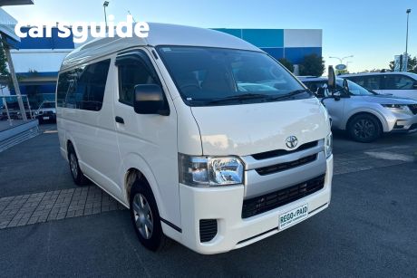 White 2017 Toyota HiAce Commercial Commuter