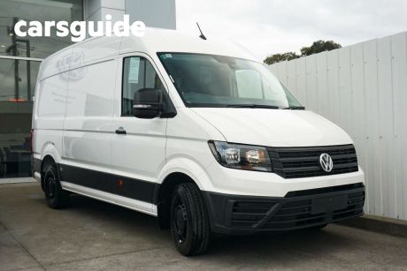 White 2024 Volkswagen Crafter Commercial 35 MWB FWD TDI410