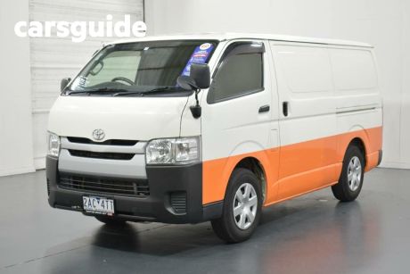 White 2016 Toyota HiAce Commercial 2.0L PETROL 2WD