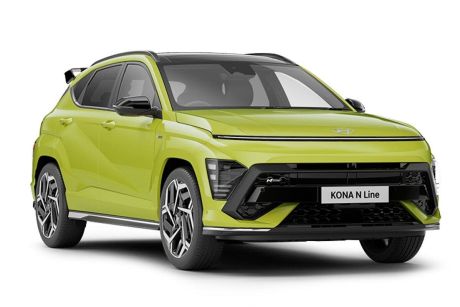 Yellow 2024 Hyundai Kona Wagon Premium N Line