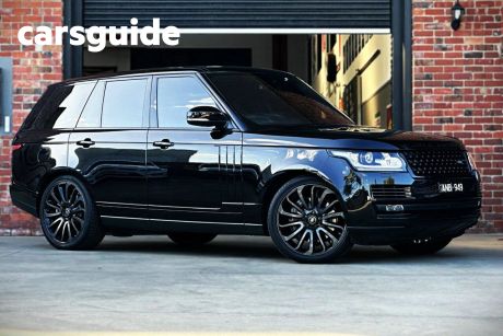 Black 2016 Land Rover Range Rover Wagon SDV8 Vogue