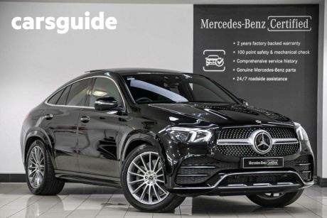 Black 2023 Mercedes-Benz GLE Coupe 450 4Matic (hybrid)