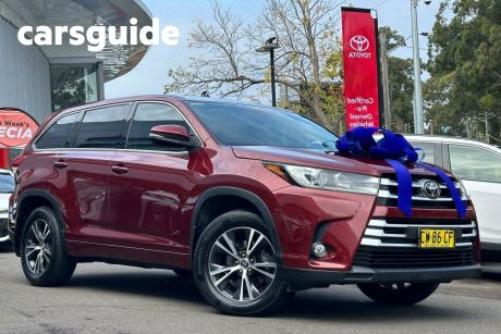 Red 2019 Toyota Kluger Wagon GX (4X2)