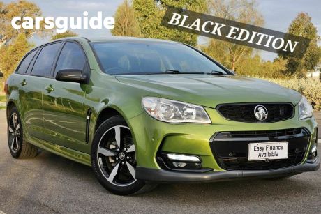 Green 2016 Holden Commodore Sportswagon SV6 Black Pack