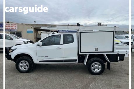 White 2019 Holden Colorado Space Cab Chassis LS (4X4)