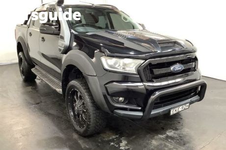 Black 2017 Ford Ranger Dual Cab Utility FX4 Special Edition