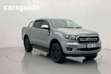 Silver 2019 Ford Ranger Double Cab Pick Up XLT 2.0 (4X4)
