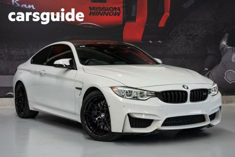 White 2017 BMW M4 Coupe Competition