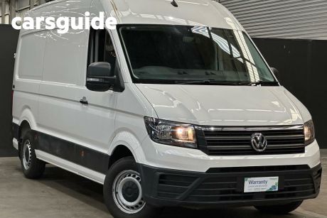 White 2021 Volkswagen Crafter Commercial 35 MWB FWD TDI340