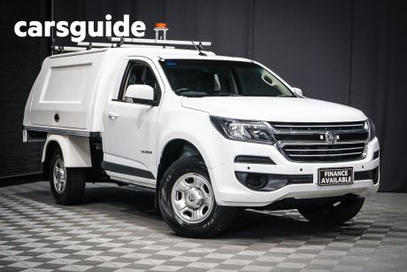 White 2018 Holden Colorado Cab Chassis LS (4X2) (5YR)