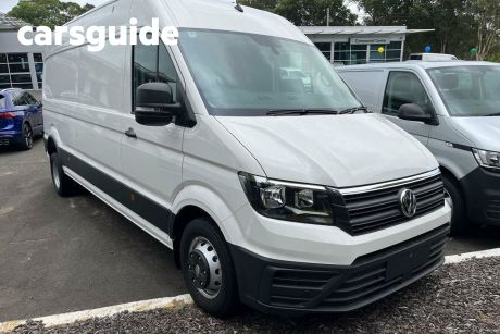 White 2024 Volkswagen Crafter Commercial 50 High Roof LWB TDI410