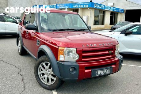 Red 2006 Land Rover Discovery 3 Wagon SE Wagon 7st 4dr Spts Auto 6sp 4x4 2.7DT