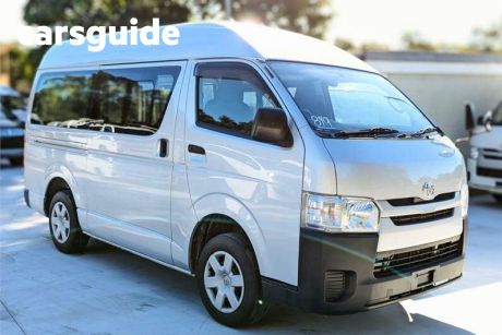 Silver 2015 Toyota HiAce Commercial VAN CAMPERVAN PEOPLE MOVER