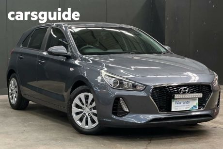 Grey 2018 Hyundai I30 Hatchback GO