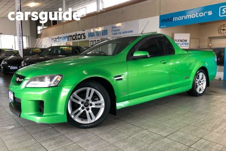 Green 2009 Holden UTE Ute Tray VE MY09.5 SS Utility Extended Cab 2dr Spts Auto 6sp 598kg 6.