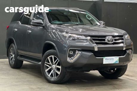 Grey 2018 Toyota Fortuner Wagon Crusade