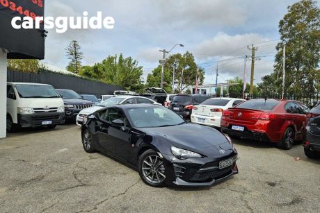 Black 2016 Toyota 86 Coupe ZN6 GT Coupe 2dr Man 6sp 2.0i