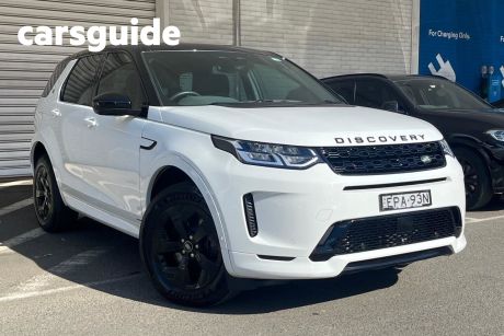 White 2021 Land Rover Discovery Sport Wagon P200 R-Dynamic S (147KW)