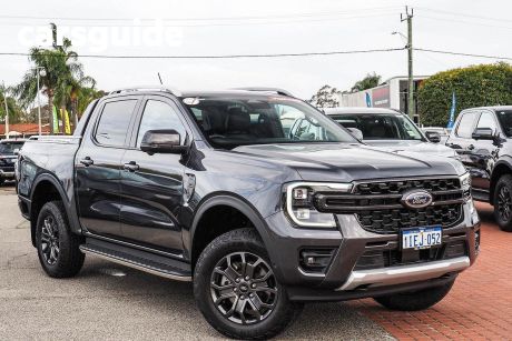 Grey 2024 Ford Ranger Double Cab Pick Up Wildtrak 3.0 (4X4)