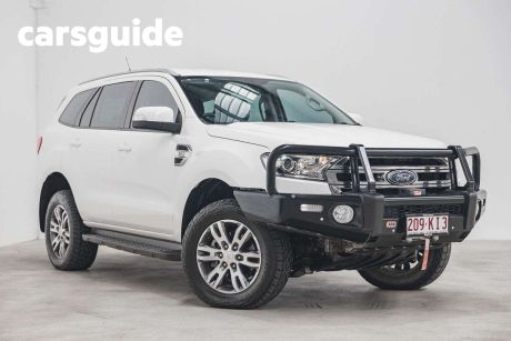 White 2017 Ford Everest Wagon Trend (4WD)