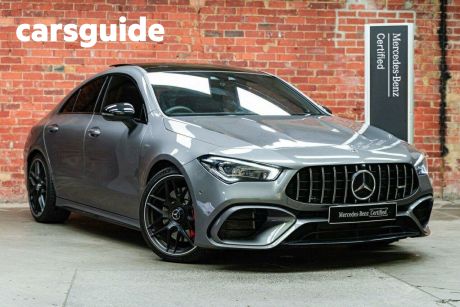 Grey 2020 Mercedes-Benz CLA45 Coupe S 4Matic+