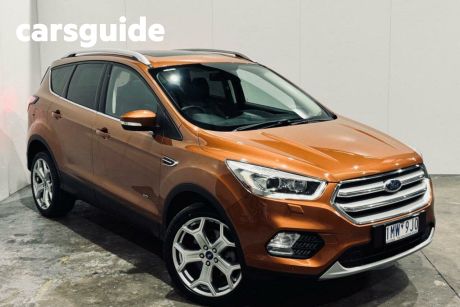 Gold 2018 Ford Escape Wagon Titanium (awd)