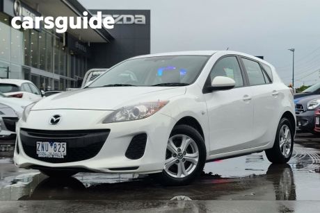 White 2012 Mazda 3 Hatchback NEO