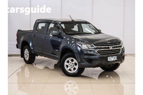 Grey 2019 Holden Colorado Crew Cab Chassis LS (4X2) (5YR)