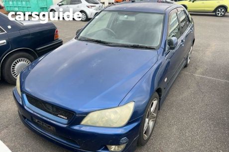 Blue 2003 Toyota Altezza OtherCar RS200 Limited Sedan Auto