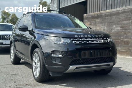 Black 2017 Land Rover Discovery Sport Wagon HSE