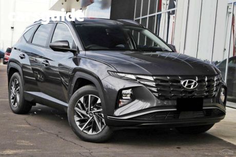 Grey 2024 Hyundai Tucson Wagon Elite (awd)