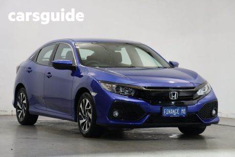Blue 2018 Honda Civic Sedan VTI-S