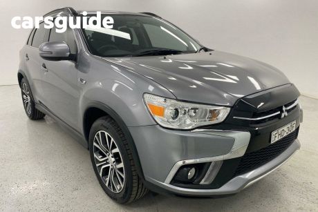 Grey 2018 Mitsubishi ASX Wagon Exceed (2WD)