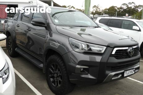 Grey 2021 Toyota Hilux Double Cab Pick Up Rogue (4X4)