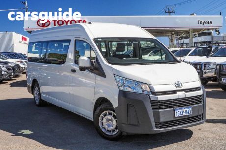 White 2019 Toyota HiAce Commercial Commuter