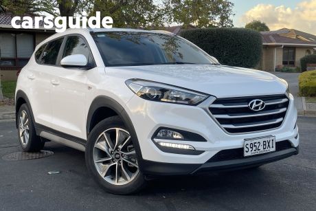 White 2018 Hyundai Tucson Wagon Active X (fwd)