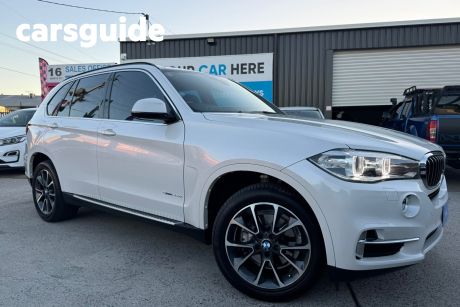 White 2016 BMW X5 Wagon Sdrive 25D