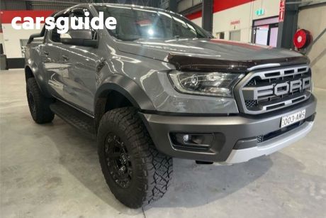 Grey 2018 Ford Ranger Double Cab Pick Up Raptor 2.0 (4X4)