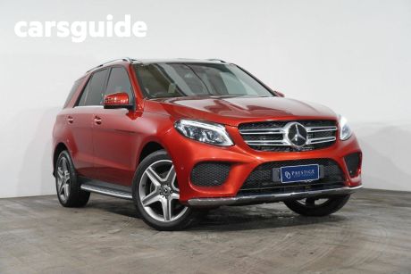 Red 2018 Mercedes-Benz GLE250 Wagon D 4Matic