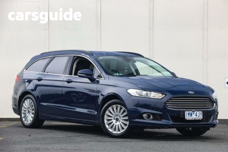 Blue 2016 Ford Mondeo Wagon Ambiente