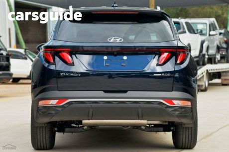 Blue 2024 Hyundai Tucson Wagon Elite (awd)