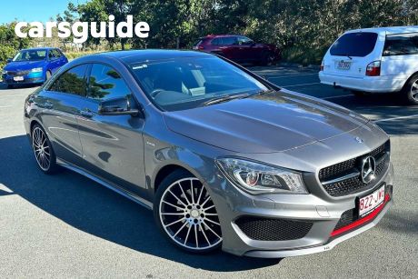 Grey 2016 Mercedes-Benz CLA250 Coupe Sport 4Matic