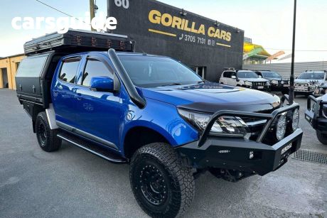 Blue 2019 Holden Colorado Ute Tray RG LS Cab Chassis Crew Cab 4dr Spts Auto 6sp 4x4 2.8DT