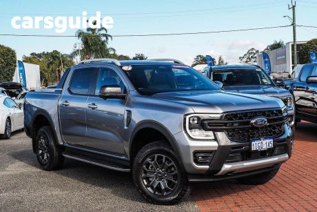 Silver 2024 Ford Ranger Double Cab Pick Up Wildtrak 3.0 (4X4)