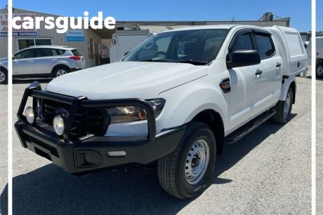 White 2019 Ford Ranger Double Cab Chassis XL 3.2 (4X4)