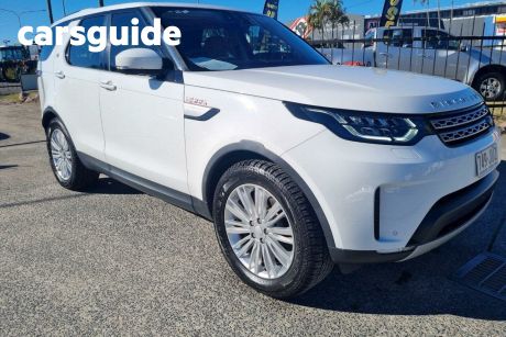 White 2017 Land Rover Discovery Wagon TD6 HSE Luxury