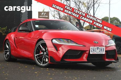 Red 2019 Toyota Supra Coupe GTS